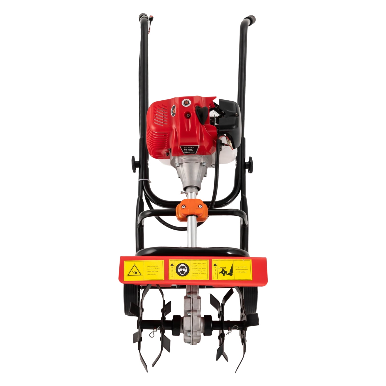 52CC 2800-3200rpm Commercial Heavy Duty Tiller Gas Powered Tiller Soil Cultivator for Sandy Land Loose Soil