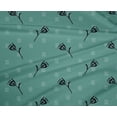 thumbnail image 4 of oneOone Polyester Lycra Fabric Line & Floral Block Print Fabric By The Yard 56 Inch Wide, 4 of 4
