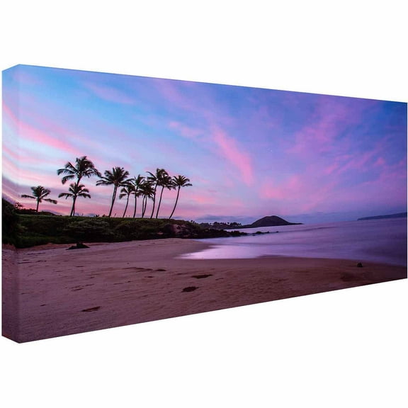 Trademark Fine Art "Secret Beach" Canvas Art by Pierre Leclerc