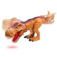 thumbnail image 2 of Mighty Megasaur: MegaBiter Orange T-Rex W/ Lights & Sounds, 2 of 7