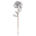thumbnail image 3 of Vickerman 30" Silver Glitter Magnolia Artificial Christmas Spray. Includes 2 sprays per pack., 3 of 5