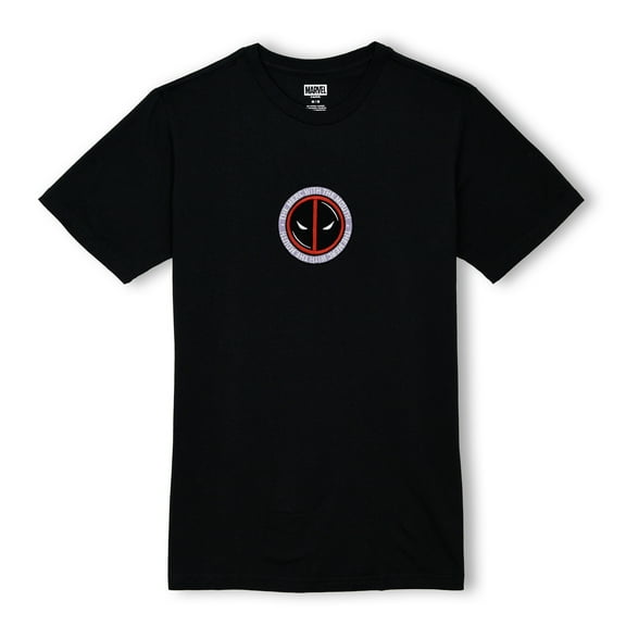 Mens Marvel: Deadpool Hello I'm the Merc with a Mouth Logo T Shirt