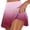 Pink, variant on WIZUTIZ Skorts for Womens Plus Fitness Oversized Stylish Slim Flowy Skorts Smocked Spandex Elastic High Waist Fake Two Piece Trouser Dress Gradient Mini Dress Anniversary Blue