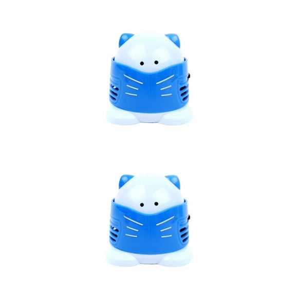 Injueey Mini teclado eléctrico al vacío para escritorio de gato, colector de polvo de papel, recogedor más rápido, organizador de taladro Type1 NO1