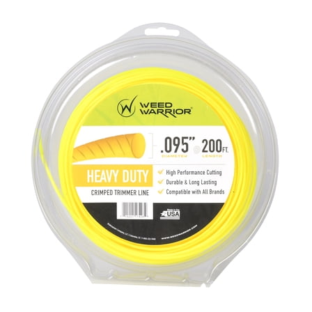 Weed Warrior® .095 in. x 200 ft. Heavy Duty Nylon Trimmer Line