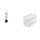 thumbnail image 1 of Figura abstracta y caja de almacenamiento de papel higiénico de acrílico. Escultura decorativa moderna para el hogar, la oficina, la mesa de centro o, 1 of 8