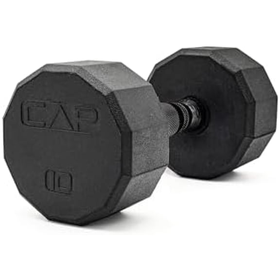 Coated Hex Dumbbell Weight - Single | 10-120 lbs | Multiple Options