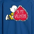 thumbnail image 3 of Peanuts - Be My Valentine - Men's Long Sleeve T-Shirt, 3 of 6
