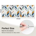 thumbnail image 5 of Multicolor Chevron Pattern Kitchen Rug Mat,Kitchen Runner Rugs Non Skid Washable,Decorative Kitchen Floor Mats for Kitchen,Sink,Laundry,17"X47", 5 of 5