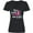 AB-Black, variant on Inktastic Breast Cancer Awareness Her Fight is our fight Women's V-Neck T-Shirt