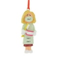 thumbnail image 4 of Personalized Dentist Ornament - Dental Assistant Gifts, Dental Hygienist Gifts, Teeth Ornament, Dental Ornaments, Dentist Gift - Blonde Female - Free Customization, 4 of 10