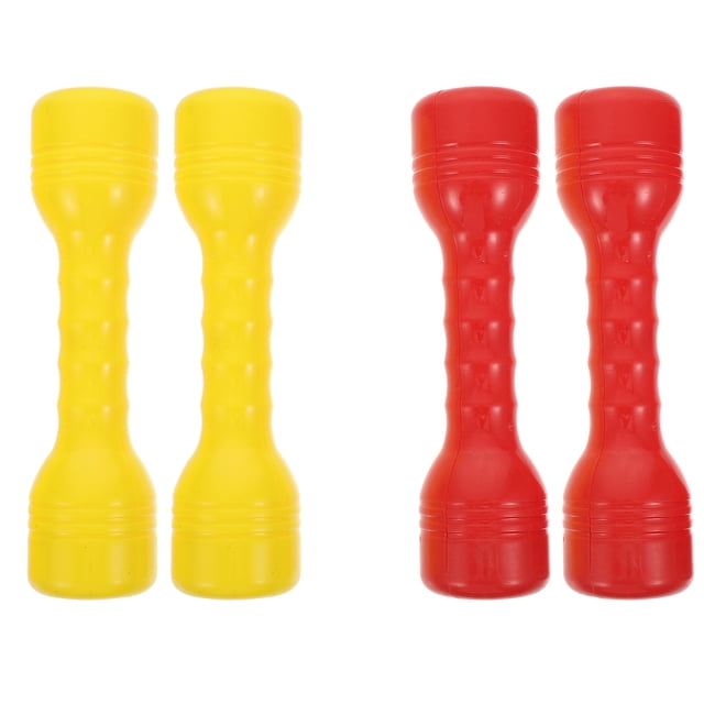 Shisuyan 4pcs Creative Vocal Dumbbells For Adorable Exercise For School Performance And Early Fitness Development