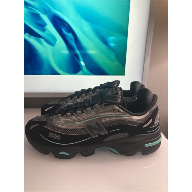 New Balance 1000 Black And Teal Men’s Size 12 Worn Once Only M1000JR Tiffany