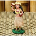 thumbnail image 3 of Hawaii Hula Girl with Uli Uli Dashboard Hawaiian Doll 4 Inch, 3 of 5