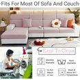 thumbnail image 4 of XINQIHANG Magic Sofa Covers,2023 New Wear-Resistant Universal Stretch Magic Sofa Cover (Back Cover, Orange), 4 of 6