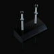 thumbnail image 3 of 2- Skateboard Wall Mount hanger, Floating Wall Mount for , Skis, Black , 6 piezas Sunnimix estante de exhibición del monopatín, 3 of 8