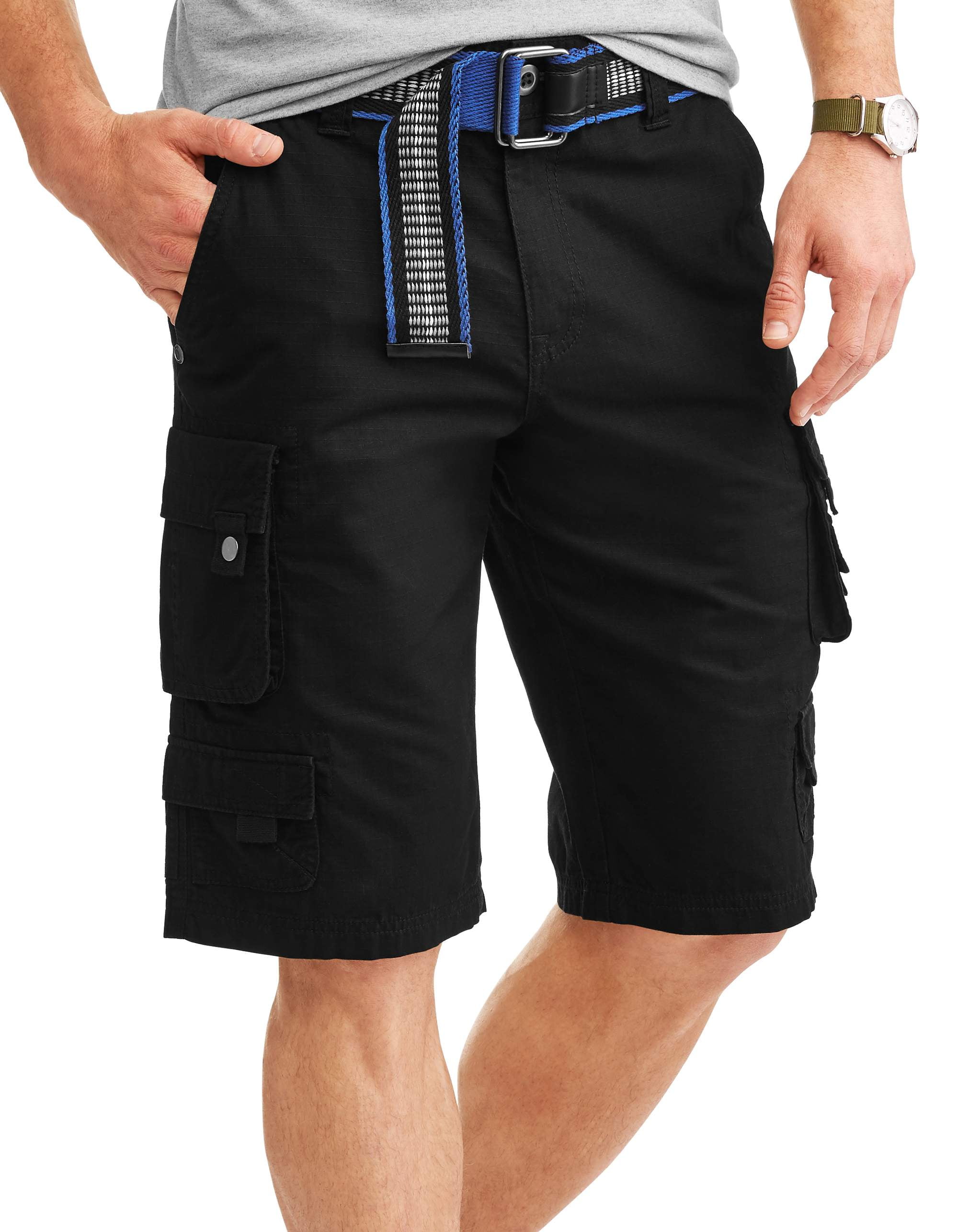 lip Schildknaap Nacht Lazer Mens Belted Ripstop Stacked Cargo Shorts, Waist Sizes 29"-40" -  Walmart.com