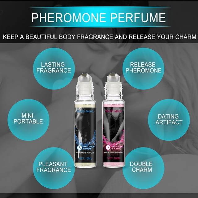 Fragancia de feromonas para adultos de 10ML, Perfume aromático portátil, seguro, no tóxico para citas Ndcxsfigh Cuidado Belleza