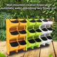 thumbnail image 2 of CAROOTU Self Watering Flower Pot Stackable Vertical Planter Wall Hanging Durable For, 2 of 5