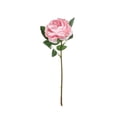 thumbnail image 2 of Ramo de rosas artificiales de seda de un solo tallo, realista, para bodas, fiestas, hogar, hotel, jardín, decoración floral., 2 of 8