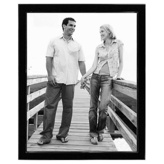 Malden Black 8x10 Sleek Metal Frame