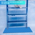 thumbnail image 4 of Swimming Pool Ladder Mat - Protective Pool Ladder Pad Step Mat with Non-Slip Texture, Blue Medium Pool Step Mat, Pool Liner Protection Mat 24 inch X 9 inch, 4 of 7