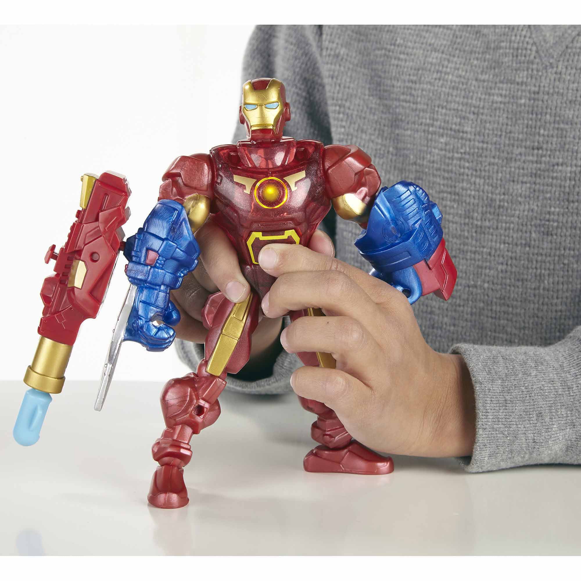Marvel Super Hero Mashers Electronic Iron Man Figure - Walmart.com