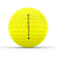 Wilson Duo Optix Golf Ball, Yellow, 12 Pack