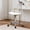 silver 1115, variant on Silver Clear Acrylic Swivel Desk Chair, Adjustable Height Modern Armless Rolling Vanity Chair with Wheels for Home & Office Bedrooms Study