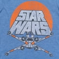 thumbnail image 7 of Star Wars Big Boys' 3-Pack Short Sleeve T-Shirts Charcoal Grey Blue, 7 of 7