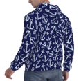 thumbnail image 4 of Naval Anchor Hoodie Men Unisex 3d Fleece Hooded Sweatshirt Medium, 4 of 7