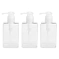 thumbnail image 1 of Envases vacíos de jabón líquido para manos - 3 botellas con bomba de 150 ml para cocina y baño, 1 of 10