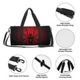 thumbnail image 6 of Easygdp Spider on the Web Travel Bag, Camping, Weekend, Carry On Overnight Duffel Bag with Shoulder Strap, 6 of 8