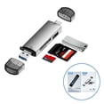 thumbnail image 1 of para OTG Tipo C para SD TF lector de tarjetas multifunción 6 en 1 adaptador USB 3.0 USB, 1 of 9