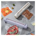 thumbnail image 2 of Plastic Bag Sealer Bag Sealer Wrap Sealer Press And Seal Wrap Multifunctional Automatic Vacuum Sealer With Powerful Suction And Easy Operation ,Easy Operation, 2 of 5