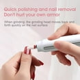 thumbnail image 6 of Fofosbeauty Portable Electric Acrylic Nail Drill File Buffer Machine Kit for Liquid Monomer Dip Powder Polygel Gel Polish Tips with Professional Salon Manicure Pedicure Brush Set, Pink, 6 of 10