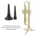 thumbnail image 4 of Trumpet Holder, Convenient To Use Trumpet Bracket  for Orchestral Instruments for Trumpet, 4 of 7