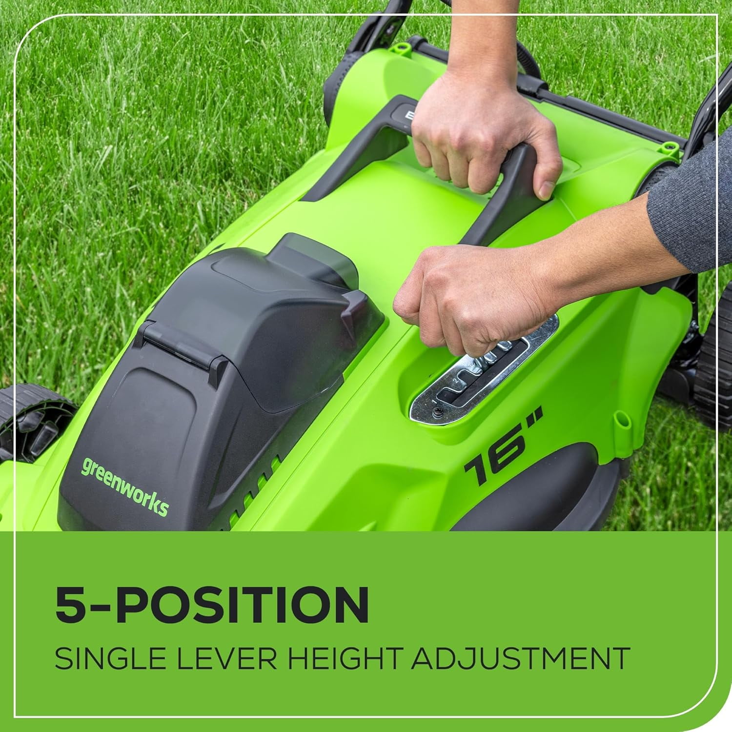 Greenworks 40V 16" Brushless Lawn Mower + Blower (350 CFM) + 13" String Trimmer (Bonus Spools), 4.0Ah + 2.0Ah Battery and Charger Included