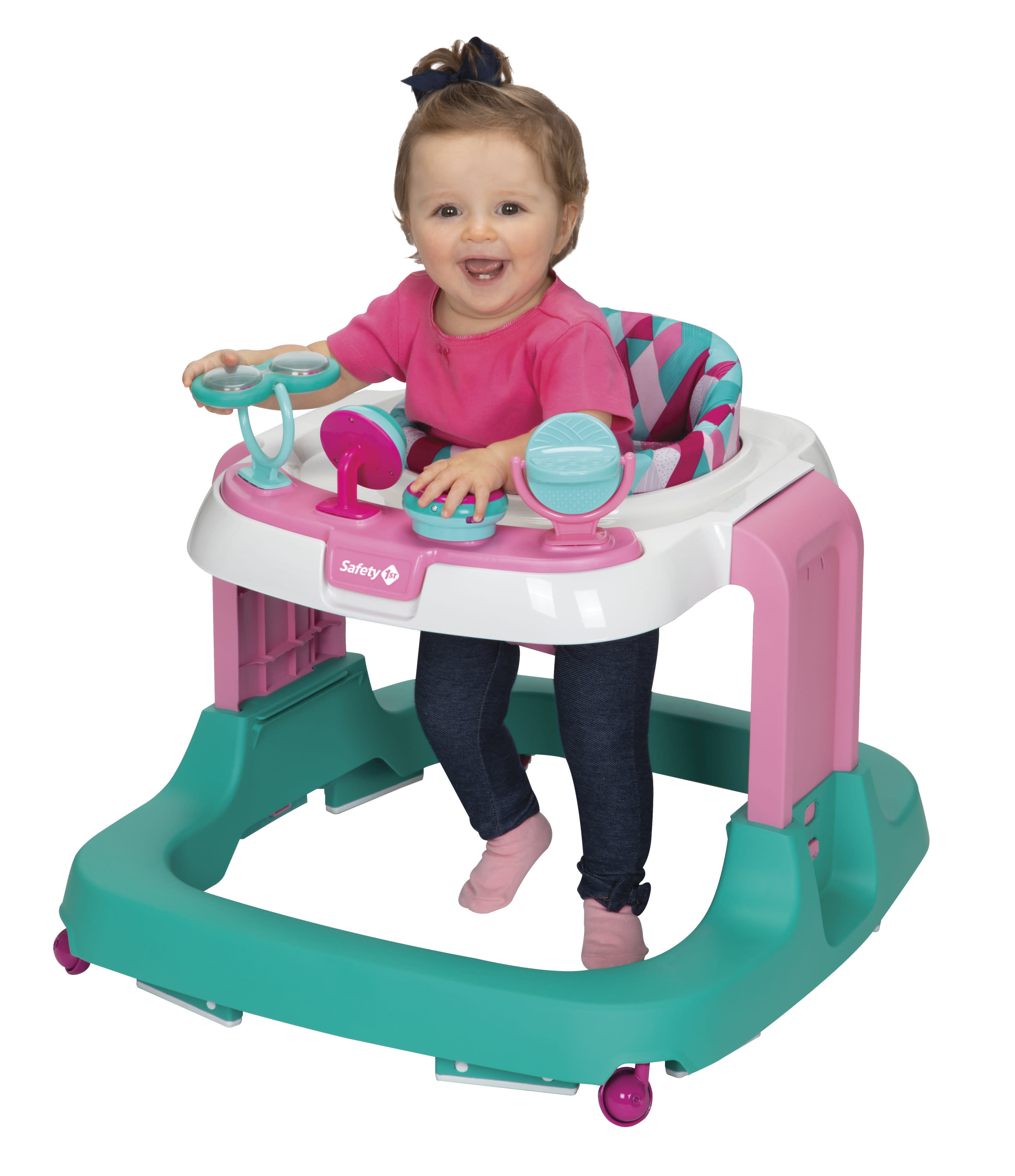 Safety 1ˢᵗ Ready, Set, Walk! DX Developmental Walker, Diamond Sky