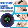thumbnail image 3 of Electric Neck EMS Massager Back Full Body Stimulator Pain Relief Device Health, 3 of 5