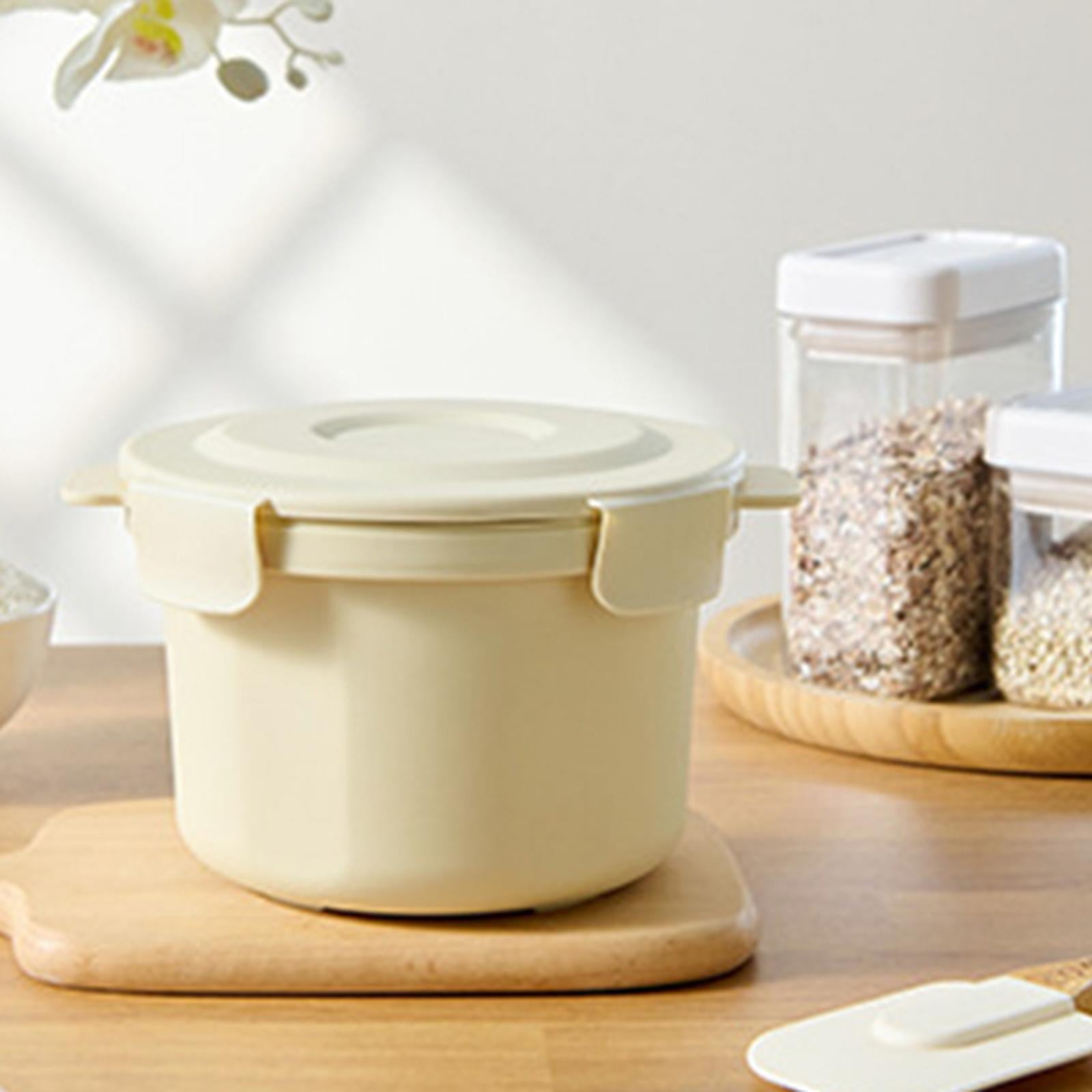 Fiocias Microwave Rice Cooker Steamer Food Storage Container Cooking Tool Micro Cookware