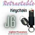 thumbnail image 3 of Localisateurs de Briquet - Support Rétractable pour Briquet J6 BIC / 15 Couleurs / Porte-Clés Briquet BIC / Briquet Non Inclus, 3 of 8