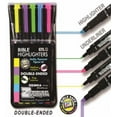 thumbnail image 4 of G.T. Luscombe Highlighters, Chisel Point, Assorted Colors, 5 Count, 4 of 4
