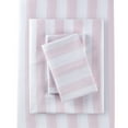 thumbnail image 3 of Simply Shabby Chic Cabana Stripe 4-Piece Soft Washed Microfiber Sheet Set, Full, 3 of 5