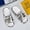 White, variant on Couple Cloud Cushion Printed Slides, Summer Soft Non-slip EVA Sandals, Indoor Outdoor Retro Newspaper Style Slippers