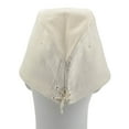 thumbnail image 2 of World War Supply Japanese WW2 Naval Soft Cap, White, Size 61, 2 of 4