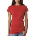 thumbnail image 2 of J. America - Women's Glitter T-Shirt - 8138, 2 of 2