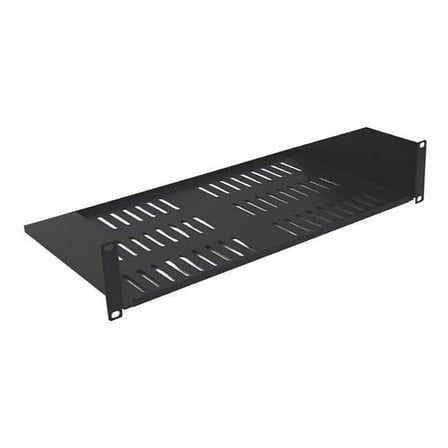 Cmple Wavenet 1U Server Rack Shelf - Universal Vented Rack Mount Cantilever Tray