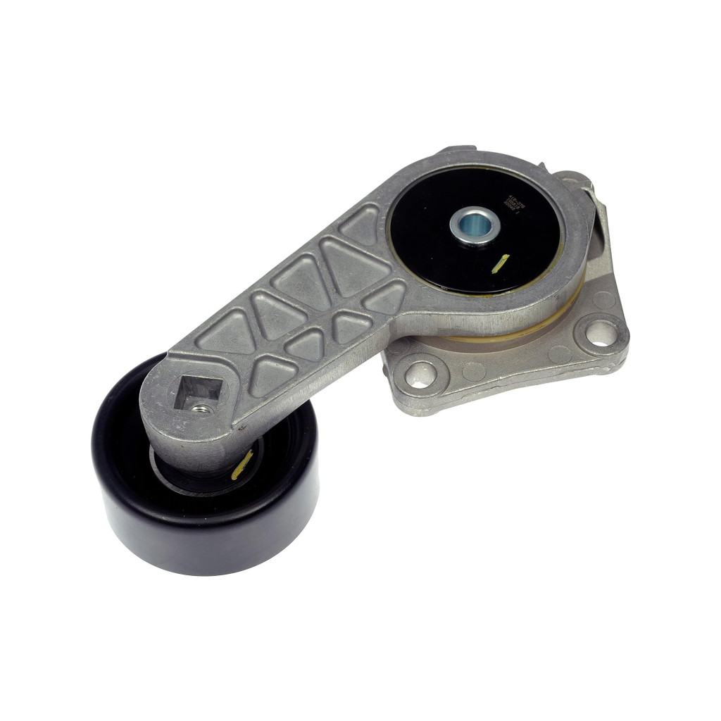 KarParts360 For Ford F-350 Super Duty 2010-2020 Automatic Belt Tensioner | Aluminum Material | Hex Bolt Head | Black | 0.125 Inches Bearing Bore Inside Diameter Replacement For AL3Z6B209A, AL3Z6B209B