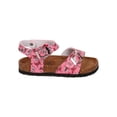 thumbnail image 2 of New Girl Betani Kitty-1 Floral PU Open Toe Ankle Strap Buckle Footbed Sandal, 2 of 5